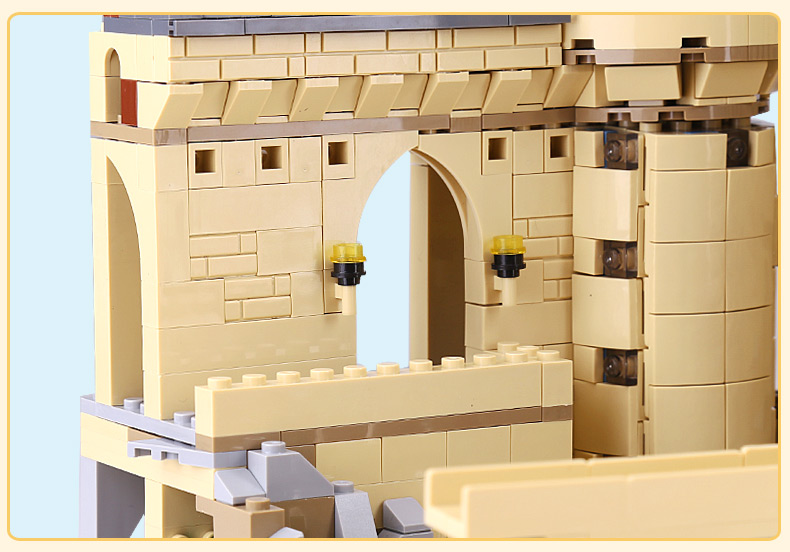 CUSTOM 16060 Hogwarts Castle Building Bricks Set