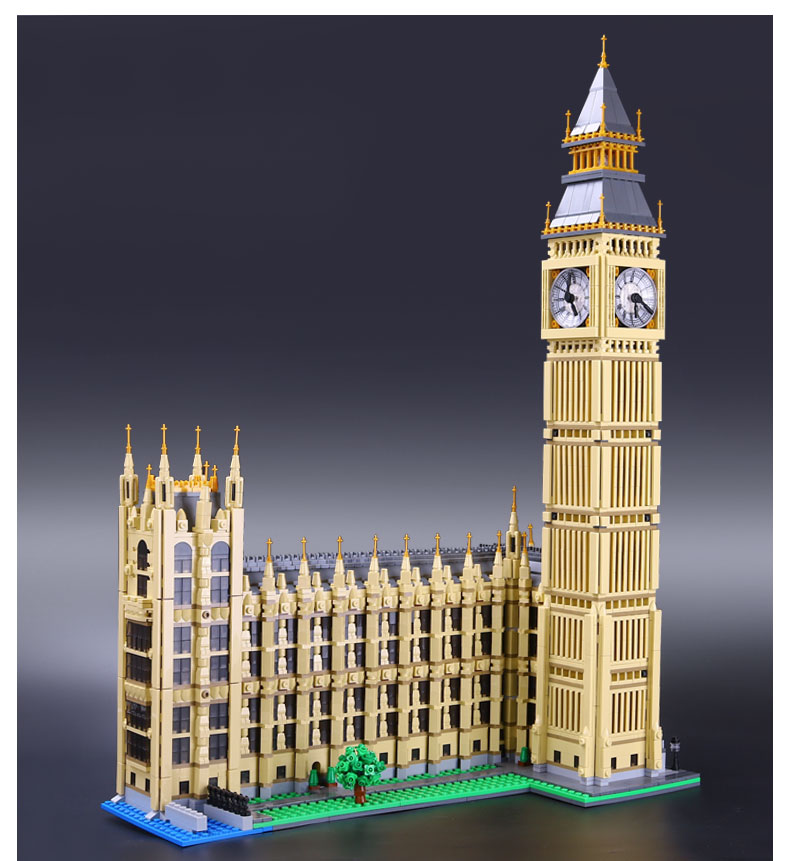 CUSTOM 17005 Building Blocks Buildings Big Ben Building Brick Sets