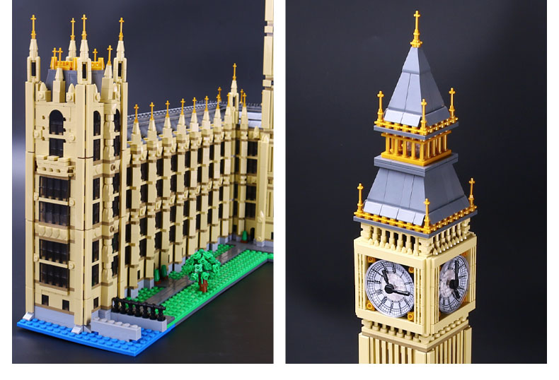 CUSTOM 17005 Building Blocks Buildings Big Ben Building Brick Sets