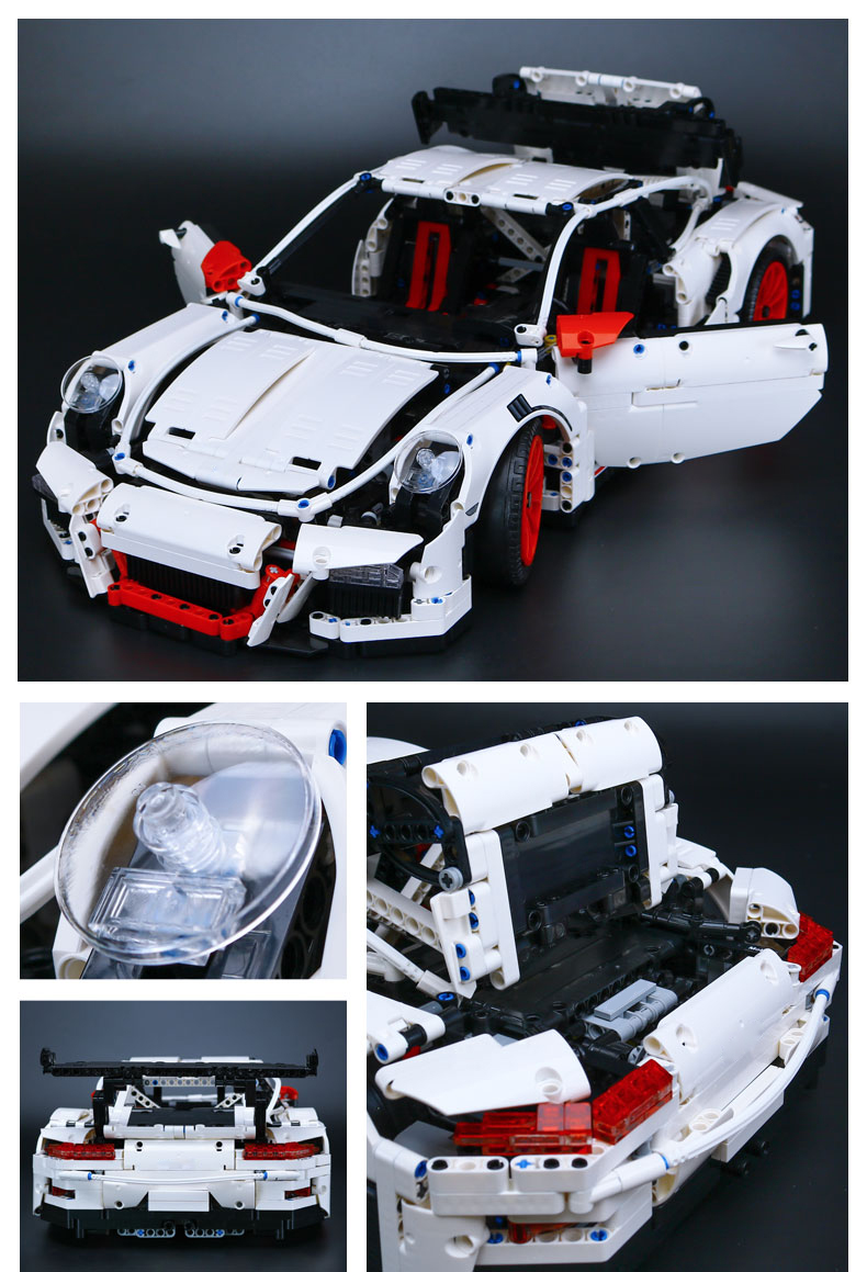 CUSTOM 20001B Building Blocks Toys Technic Porsche 911 GT3 RS Building Brick Sets