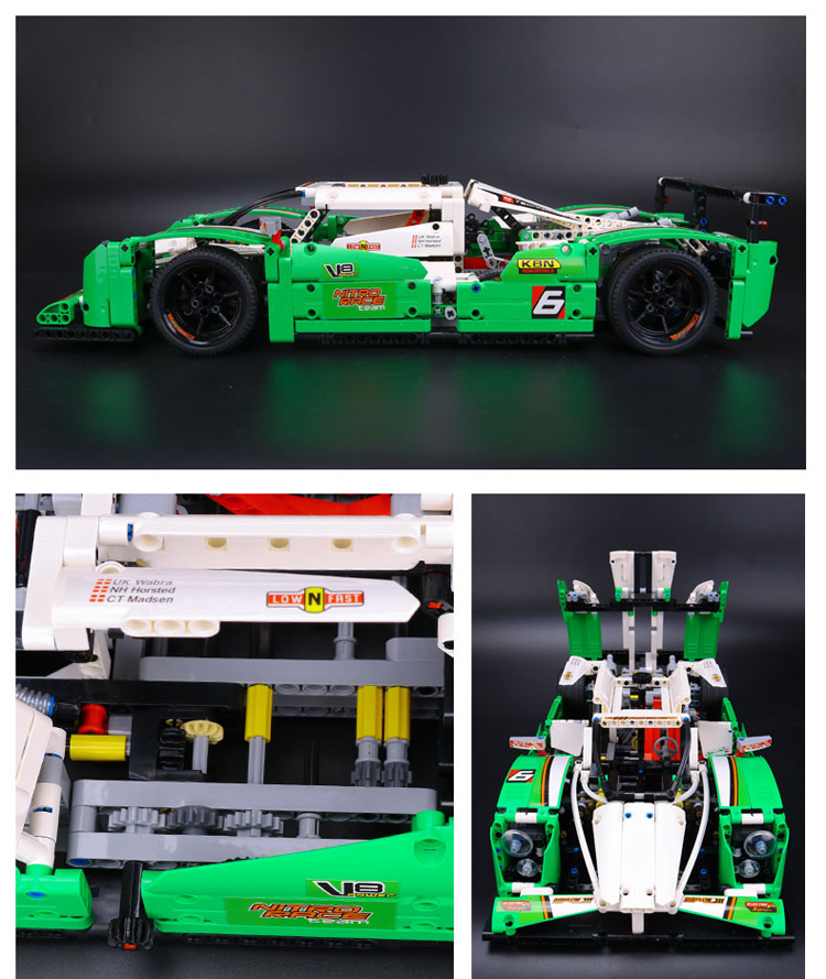 CUSTOM 20003 Building Blocks Toys 24 Hours Race Car Building Brick Sets