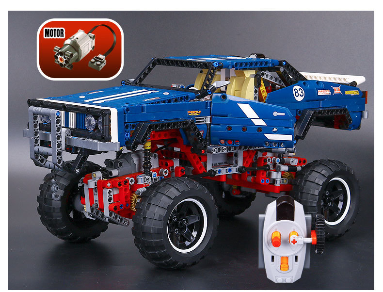 CUSTOM 20011 Bausteine Spielzeug Technik 4x4 Crawler Exclusive Edition Baustein-Sets