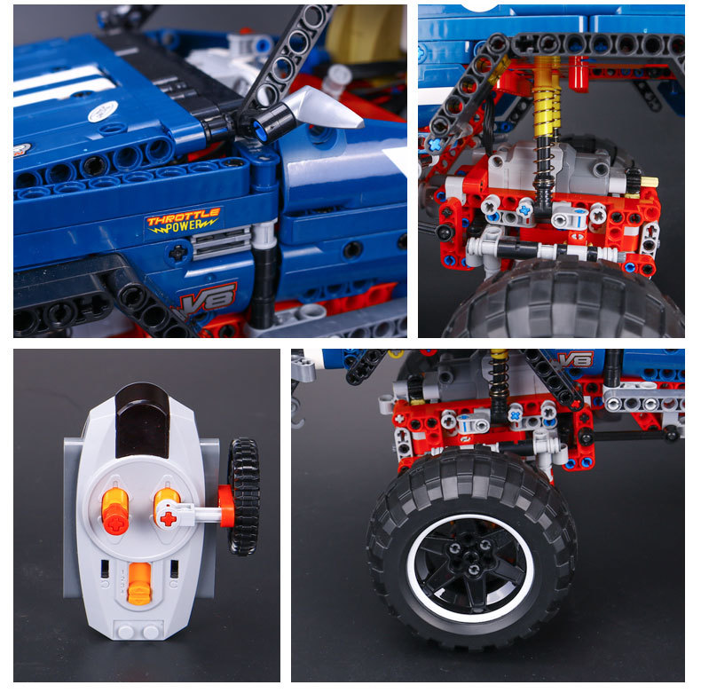 CUSTOM 20011 Building Blocks Toys Technic 4x4 Crawler Exclusive Edition Building Brick Sets