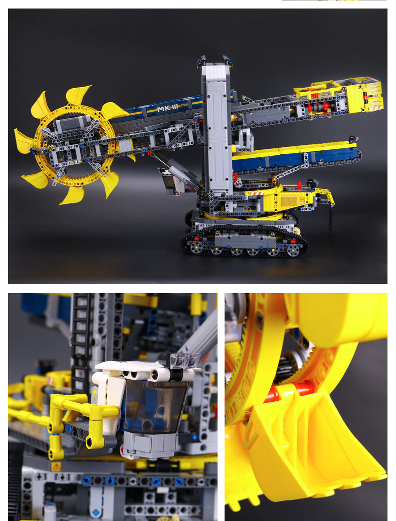 CUSTOM 20015 Bausteine Spielzeug Technik Frachtflugzeug Bausteine