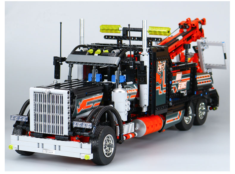 CUSTOM 20020 Building Blocks Toys Technic Tow Truck Building Brick Sets
