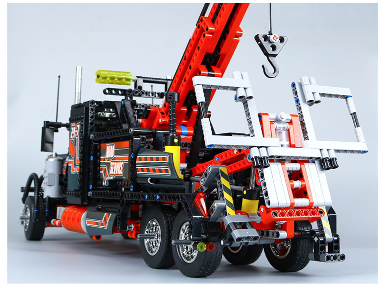 CUSTOM 20020 Building Blocks Toys Technic Tow Truck Building Brick Sets