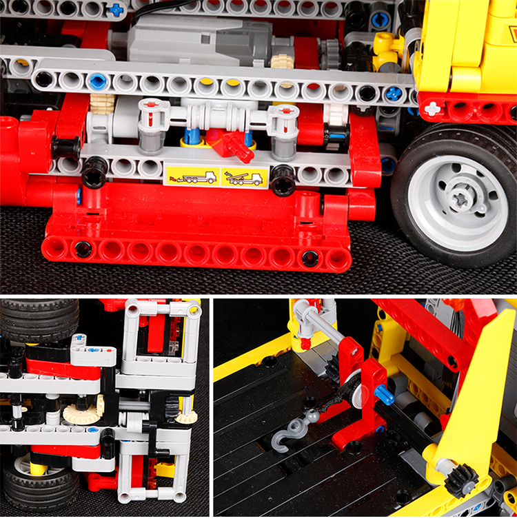 CUSTOM 20021 Bausteine Spielzeug Technik Pritsche LKW Bausteine Sets