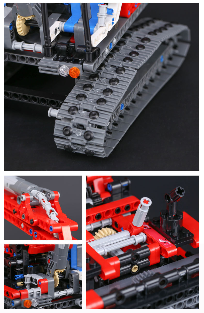 CUSTOM 20025 Building Blocks Toys Excavator 8294 Building Brick Sets