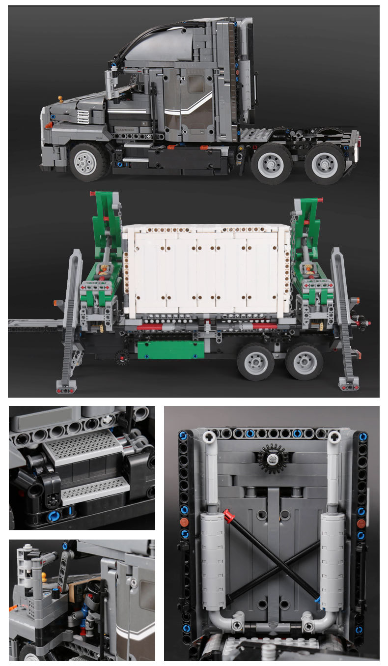 CUSTOM 20076 Technic Mack Anthem Building Bricks Set