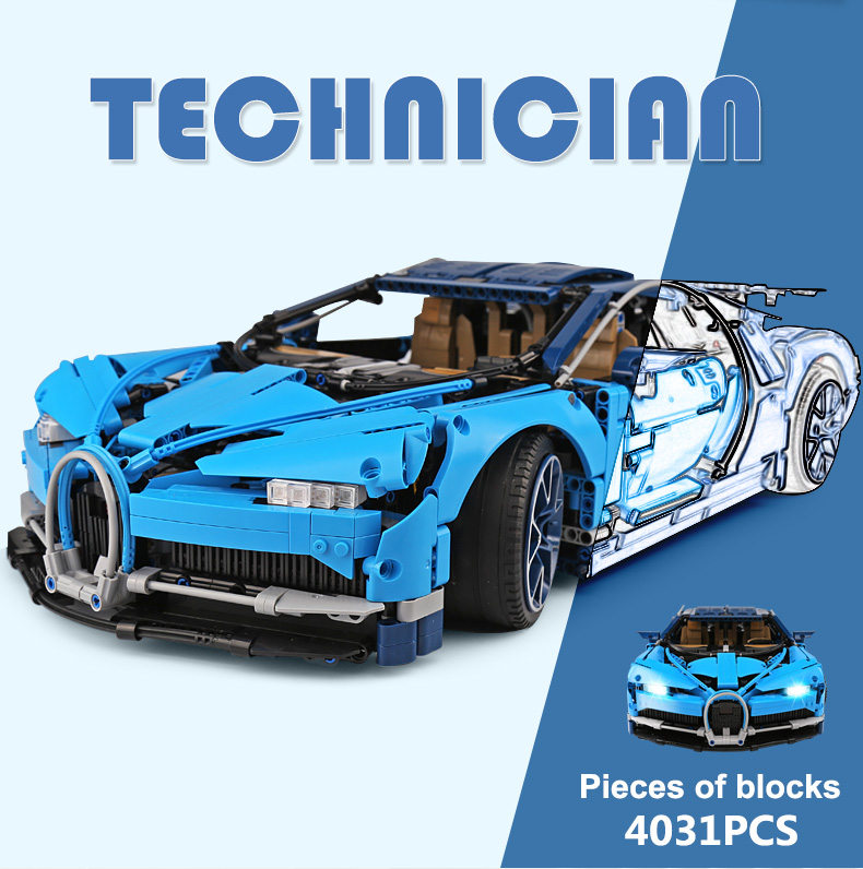 CUSTOM 20086 Technic Bugatti Chiron 빌딩 완구 호환 빌딩 블록