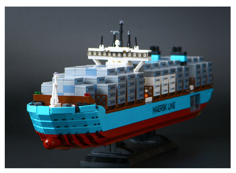 CUSTOM 22002 Building Blocks Maersk Line Triple E Brick Sets