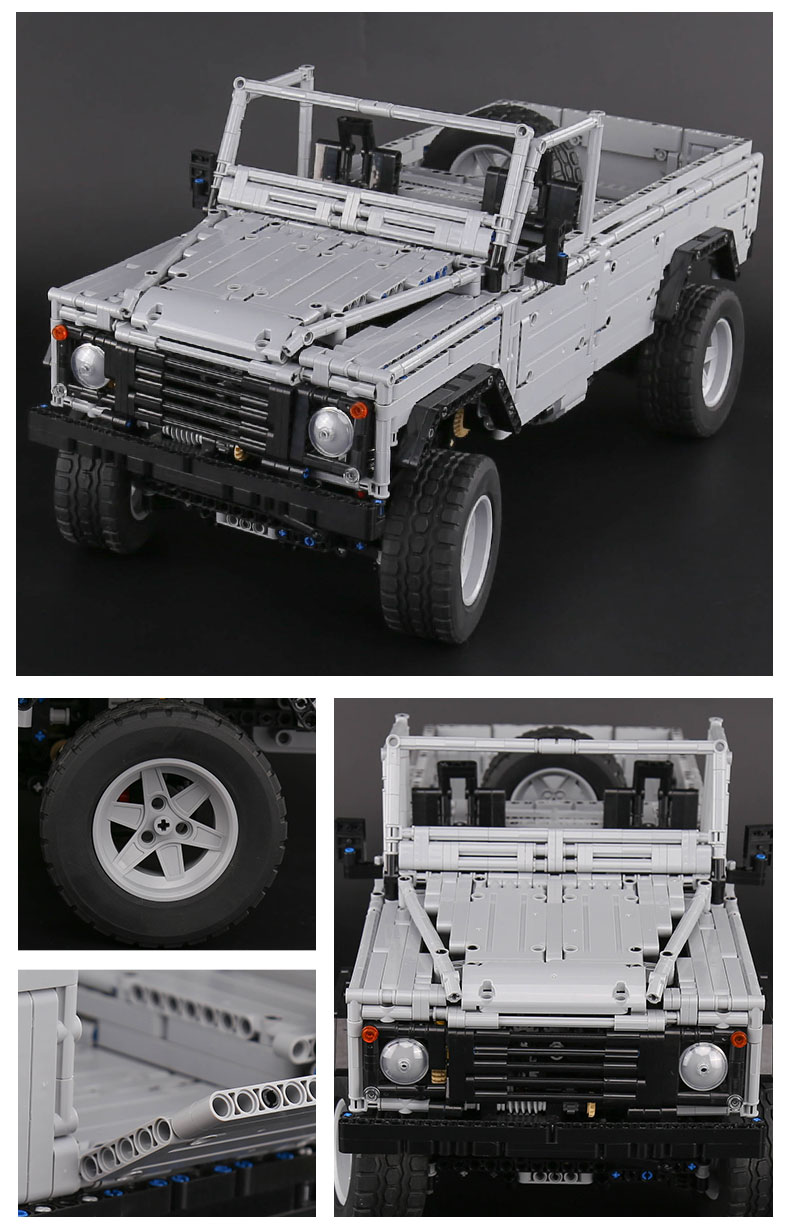 CUSTOM 23003 Wild Off Road Fahrzeuge MOC Bausteine Set