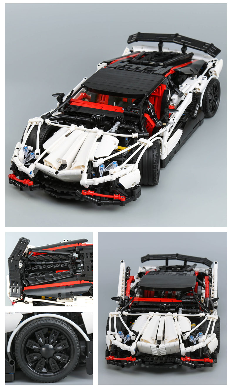 CUSTOM 23006 MOC Lamborghini Aventador LP 720-4 Building Toys Compatible Building Blocks