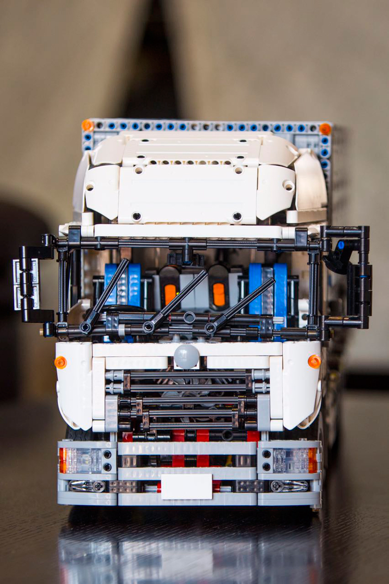 CUSTOM 23008 Building Blocks Toys MOC Technic Wing Body Truck Building Brick Sets