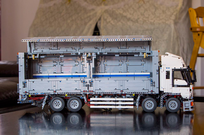 BENUTZERDEFINIERTE 23008 Bausteine Spielzeug MOC Technic Wing Body Truck Bausteine