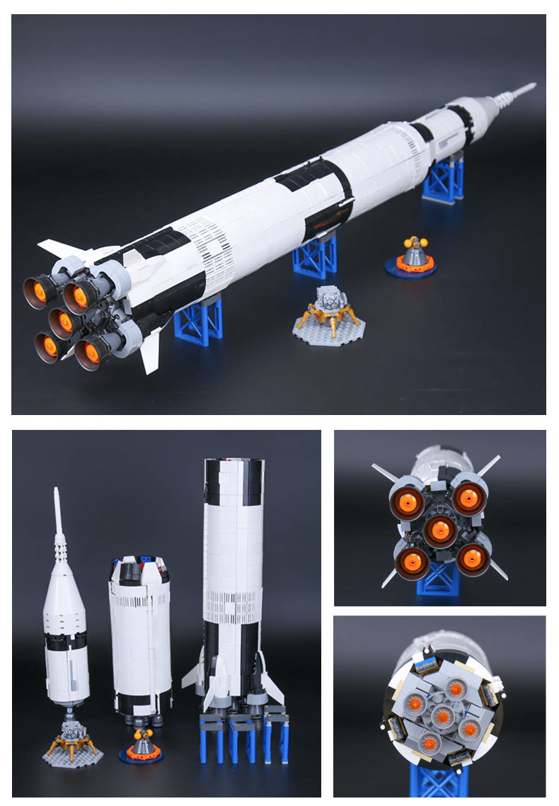 Lepin apollo best sale saturn v