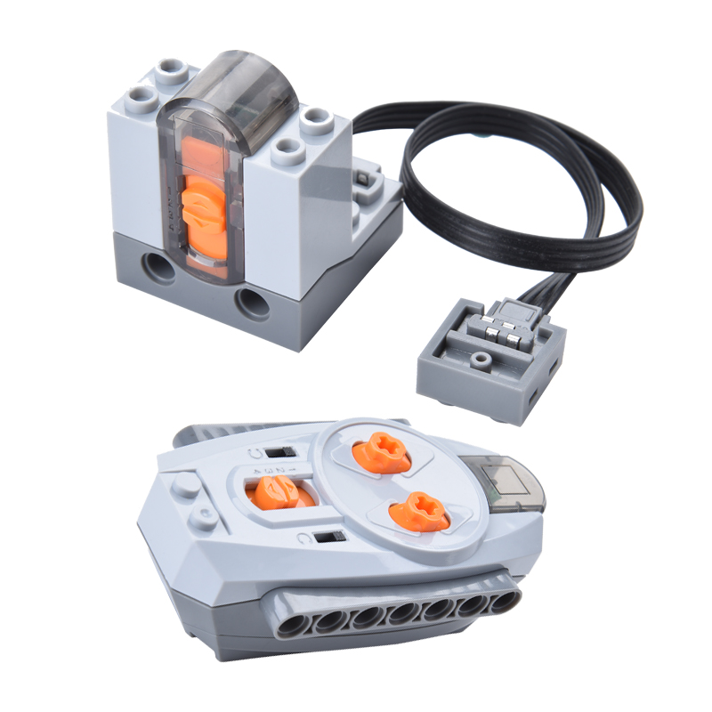 Power IR Remote Control & IR Receiver Set Compatible Model - BuildingToyStore.com