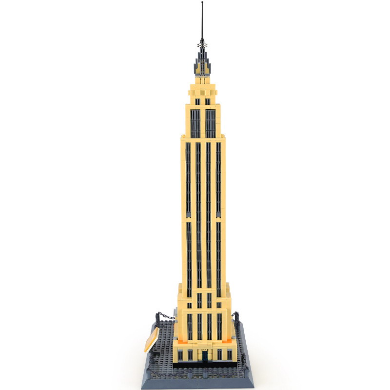 WANGE Architecture American Empire State 5212 Building Blocks Toy Set