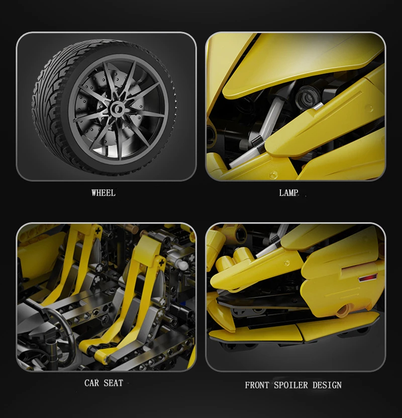Cada C63004 Lamborghini Aventador LP700 Bausteine-Spielzeugset
