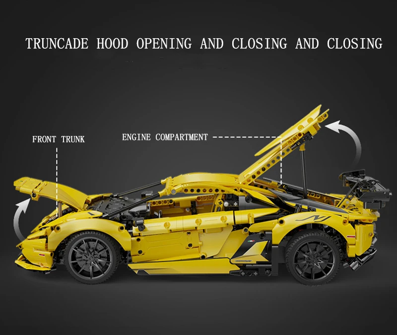 Cada C63004 Lamborghini Aventador LP700 Bausteine-Spielzeugset