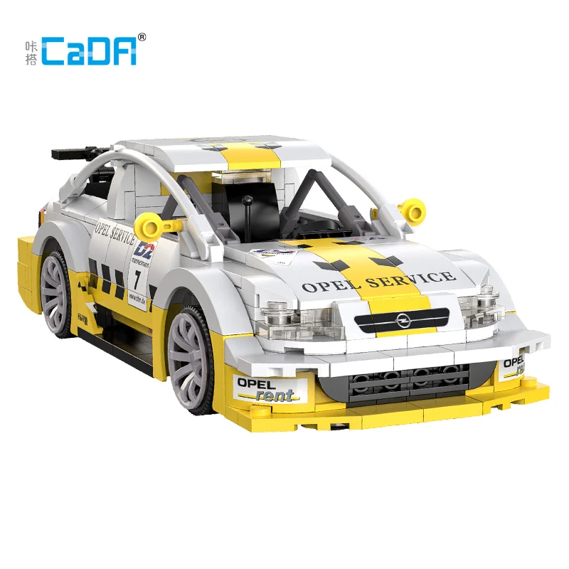 Cada C51081 Opel Astra V8 Coupe Building Blocks Toy Set