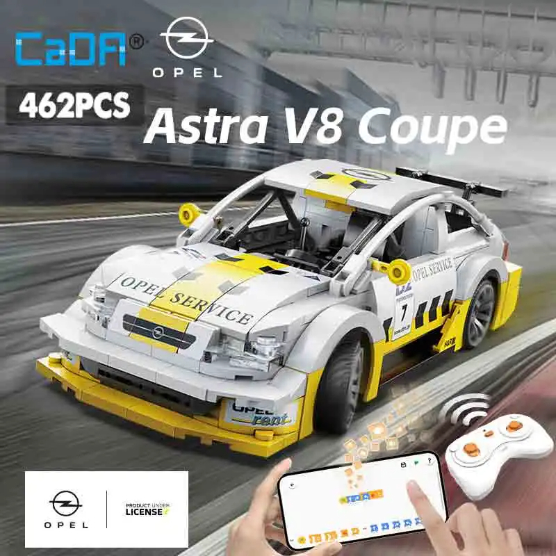 Cada C51081 Opel Astra V8 Coupe Building Blocks Toy Set