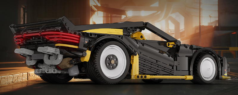 CADA C63001 Cyber Turbo-V Roadster Building Block Toy Set