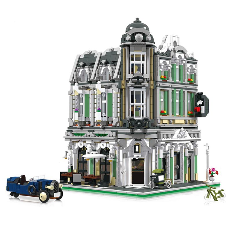 JIE STAR 89100 JAZZ CAFÉ Building Block Toy Set