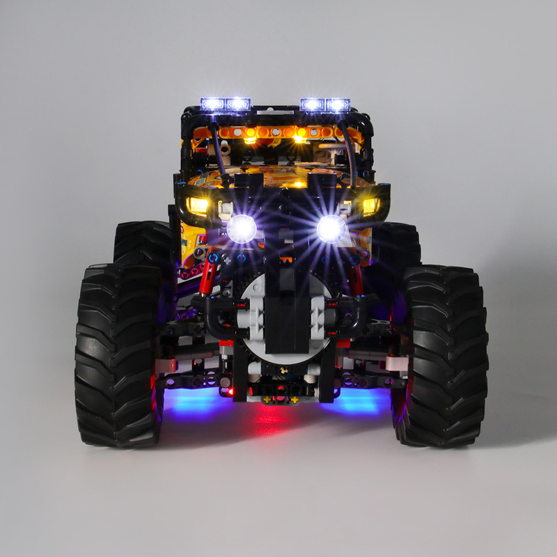 LED Light Lighting Kit ONLY For LEGO Technic 42099 4x4 X-Treme Off-Roader Toys