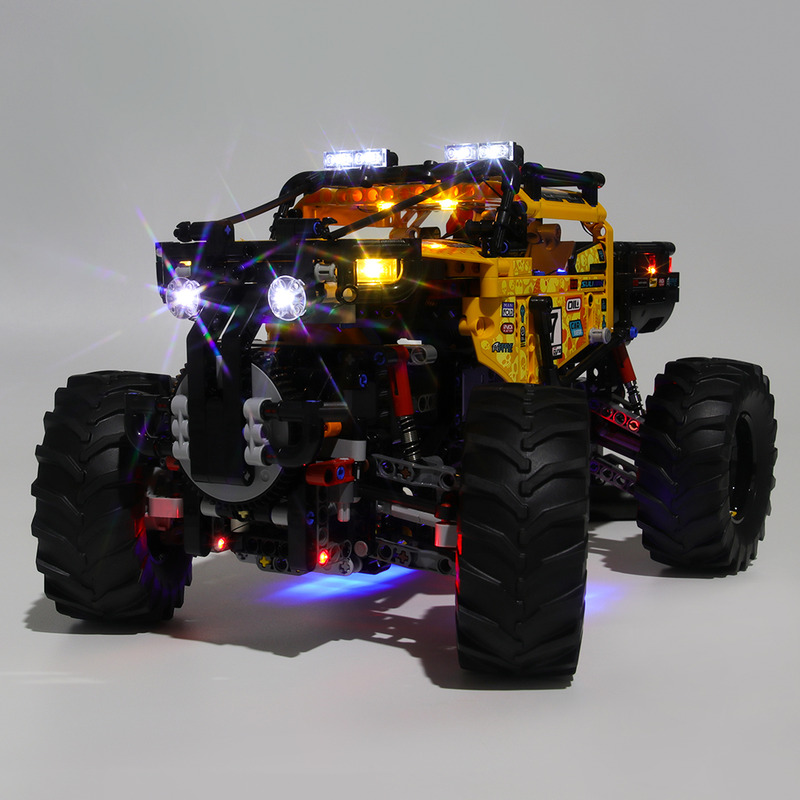 Light Kit For 4X4 X-treme Off-Roader LED Highting Set 42099