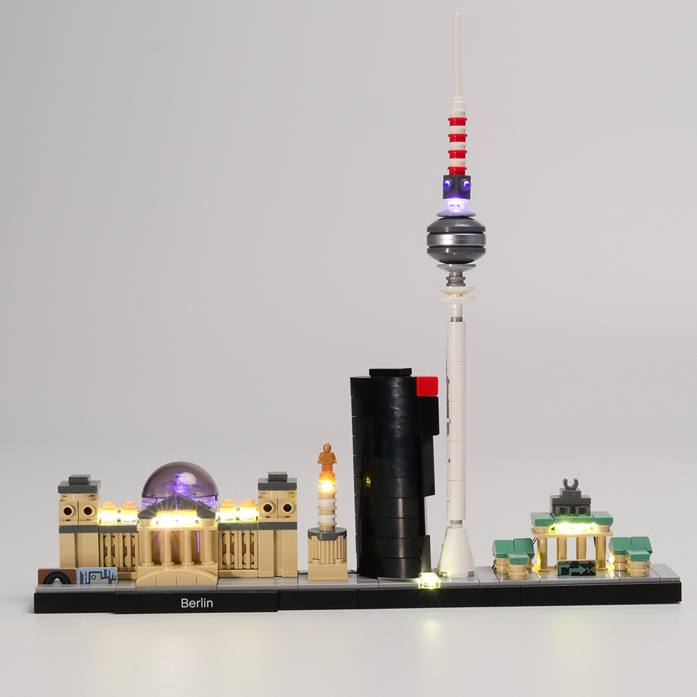 Light Kit For Architecture Berlin LED Highting Set 21027