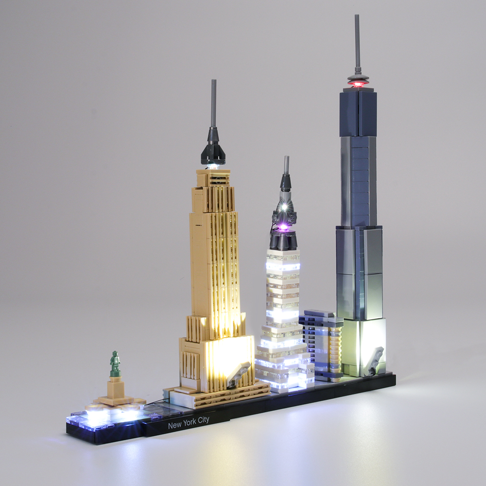 Light Kit For Architecture New York City LED Highting Set 21028