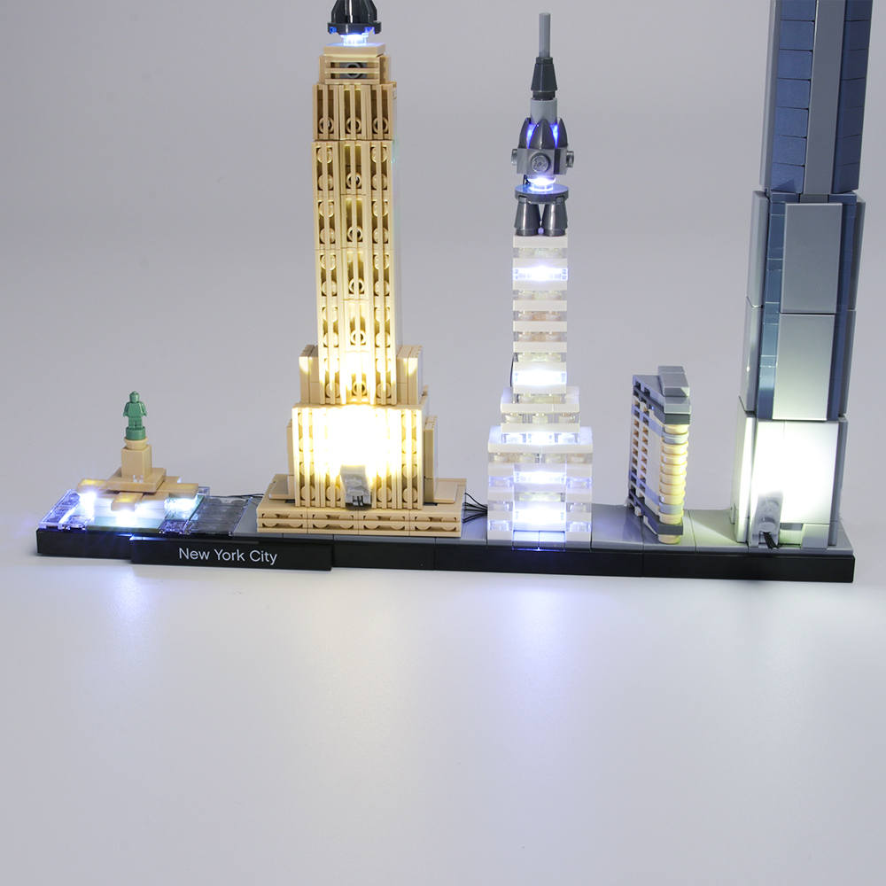 Light Kit For Architecture New York City LED Highting Set 21028