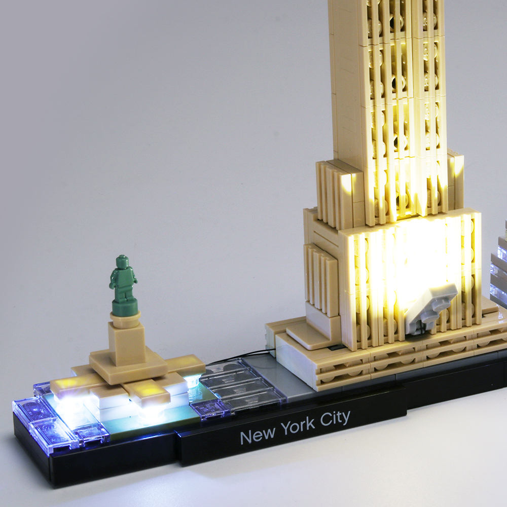 Beleuchtungsset für Architektur New York City LED-Beleuchtungsset 21028
