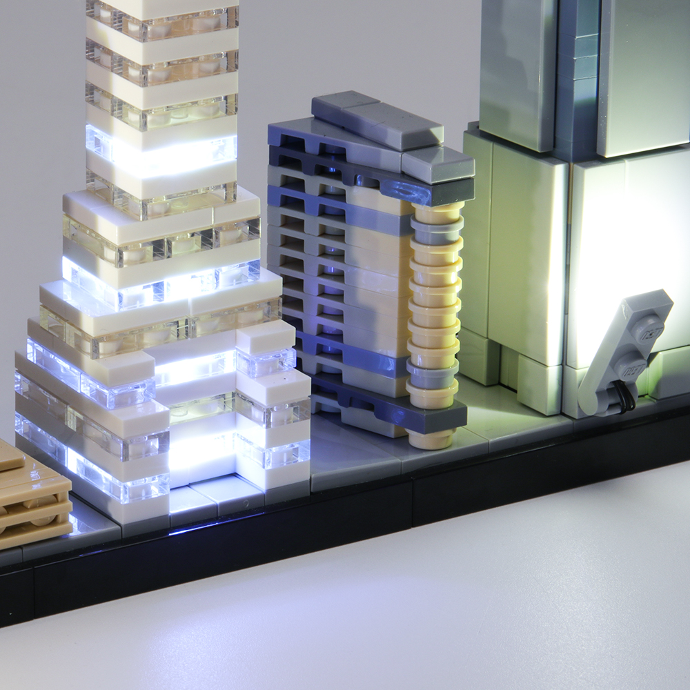 Light Kit For Architecture New York City LED Highting Set 21028