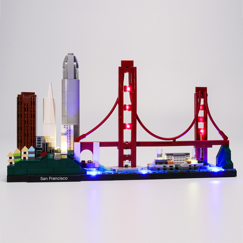 Light Kit For Architecture San Francisco LED Highting Set 21043