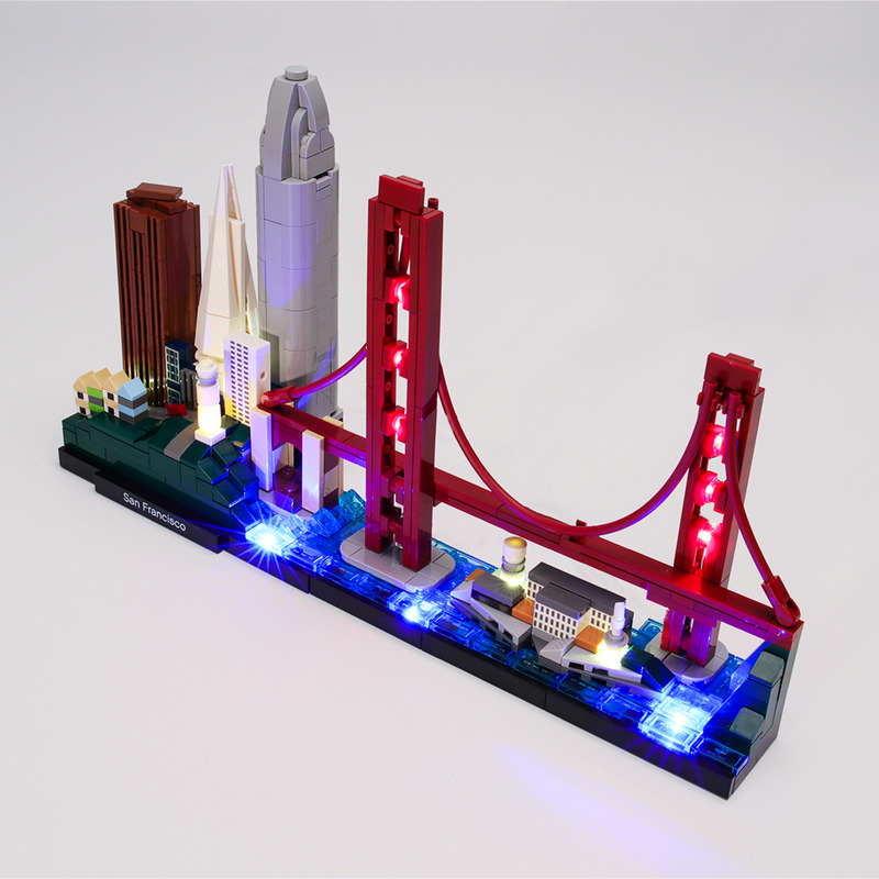 Light Kit For Architecture San Francisco LED Highting Set 21043