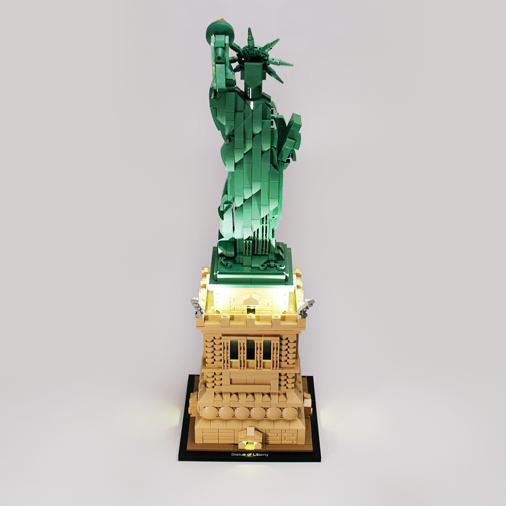 Light Kit For Architecture Statue of Liberty LED Highting Set 21042