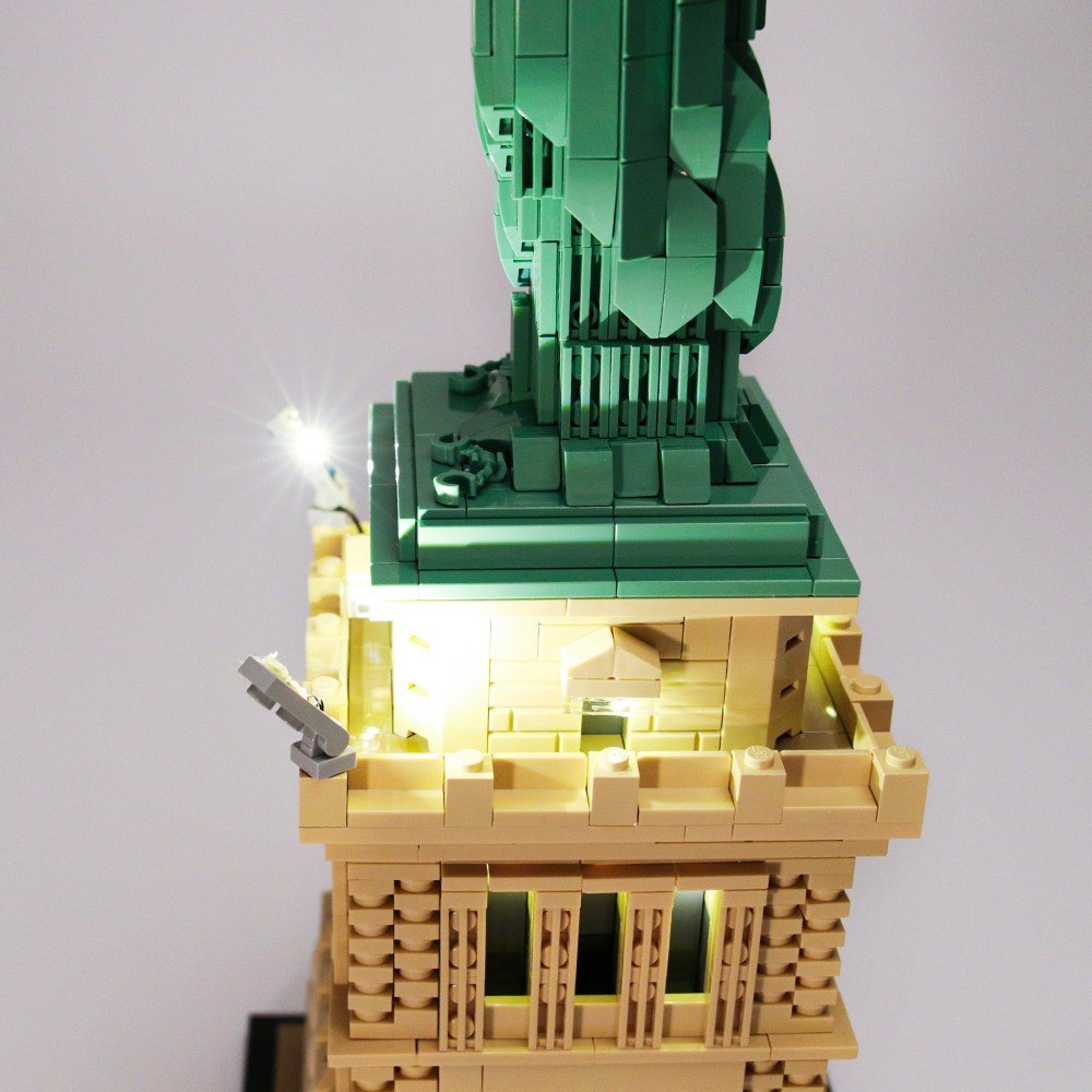 Light Kit For Architecture Statue of Liberty LED Highting Set 21042