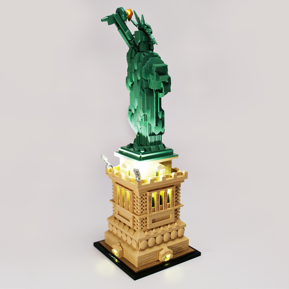 Light Kit For Architecture Statue of Liberty LED Highting Set 21042
