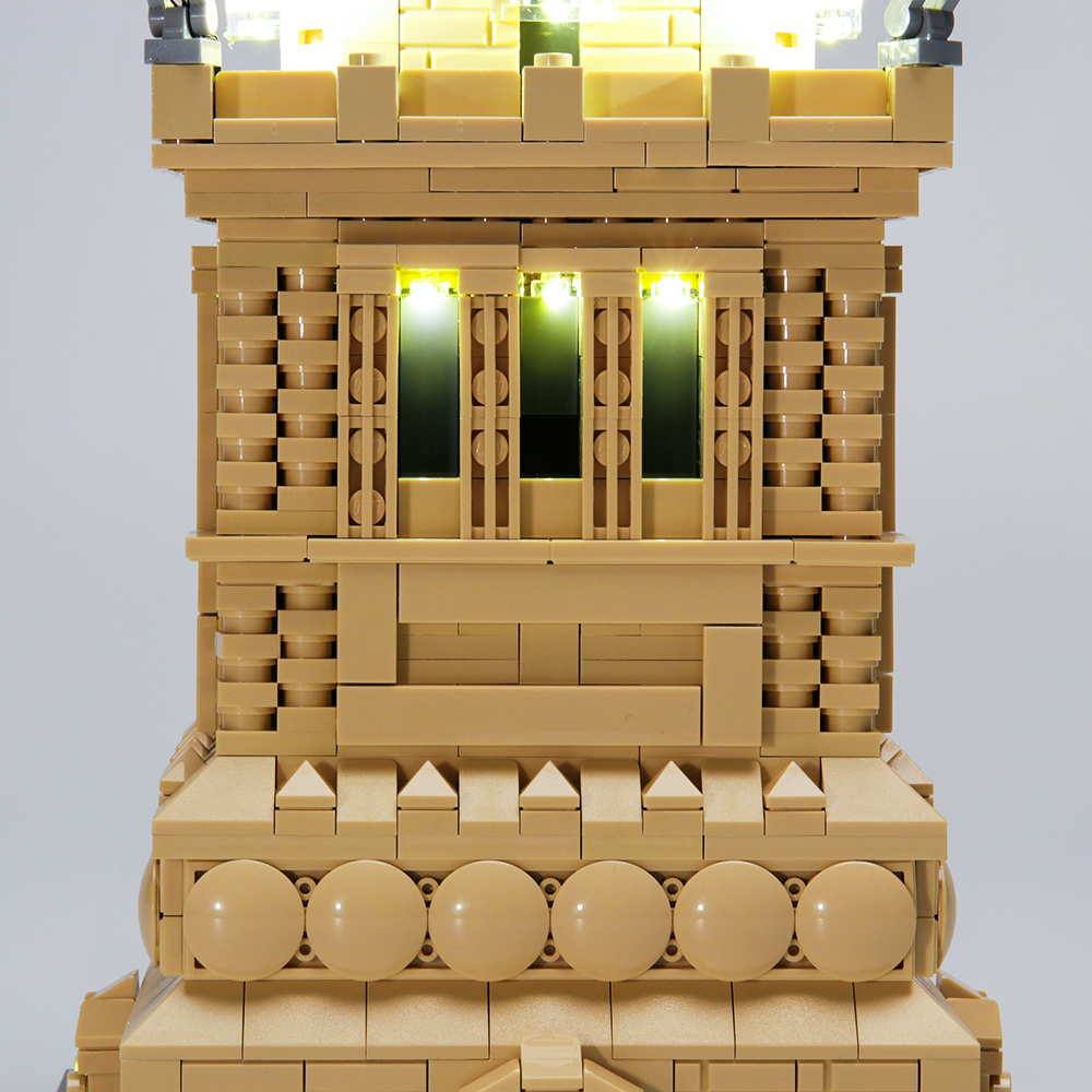 Light Kit For Architecture Statue of Liberty LED Highting Set 21042