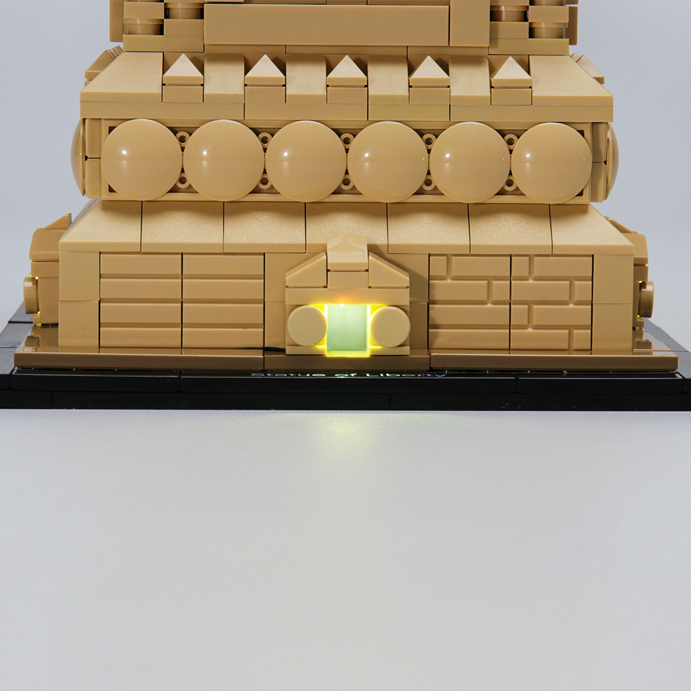 Light Kit For Architecture Statue of Liberty LED Highting Set 21042