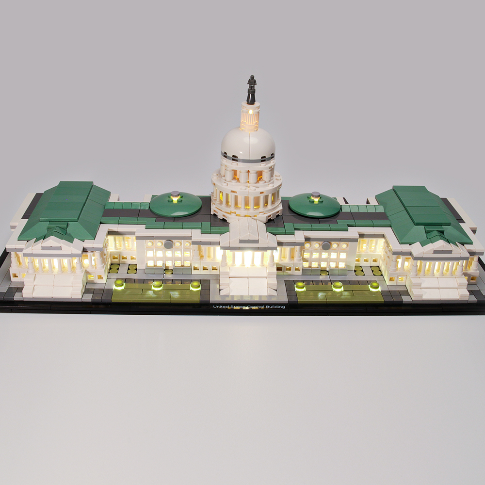 건축용 라이트 키트 미국 국회 의사당 건물 LED Highting 세트 21030