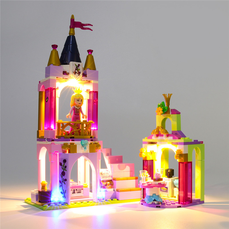 Light Kit For Ariel, Aurora, and Tiana's Royal Celebration LED Highting Set 41162