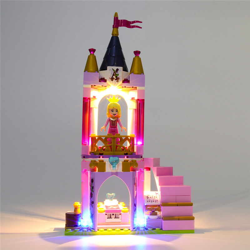 Light Kit For Ariel, Aurora, and Tiana's Royal Celebration LED Highting Set 41162