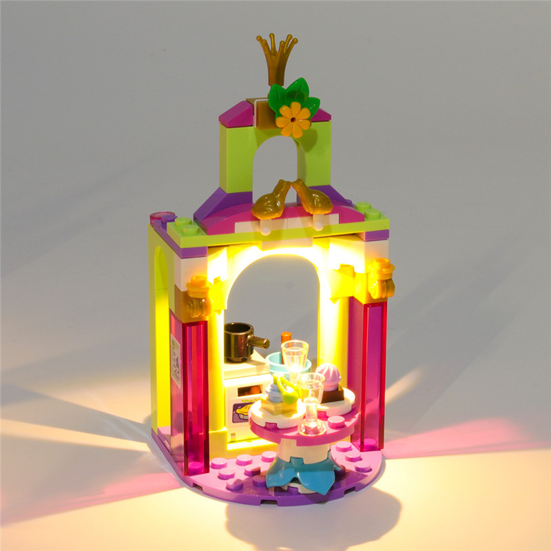 아리엘, 오로라, 티아나의 왕실 축하 LED 하이팅 세트 41162용 라이트 키트