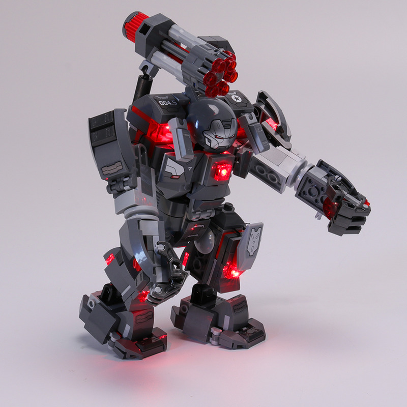 Avengers War Machine Buster LED Highting Set 76124 용 라이트 키트