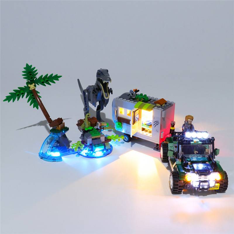 Briksmax Led Lighting Kit for Baryonyx Face Off The Treasure Hunt Compatible with Lego 75935 Building Blocks Model Not Include The Lego Set