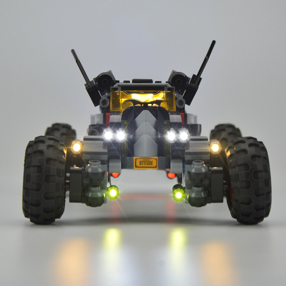 BATMAN MOVIE용 조명 키트 The Batmobile LED 조명 세트 70905