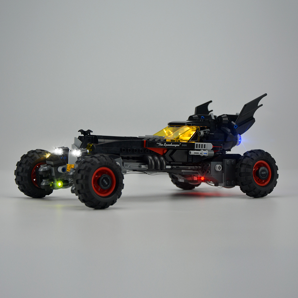 BATMAN MOVIE용 조명 키트 The Batmobile LED 조명 세트 70905